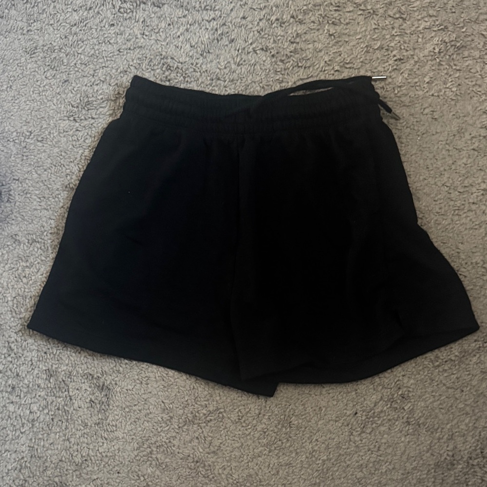 Classic Oversized Black Women's Shorts
